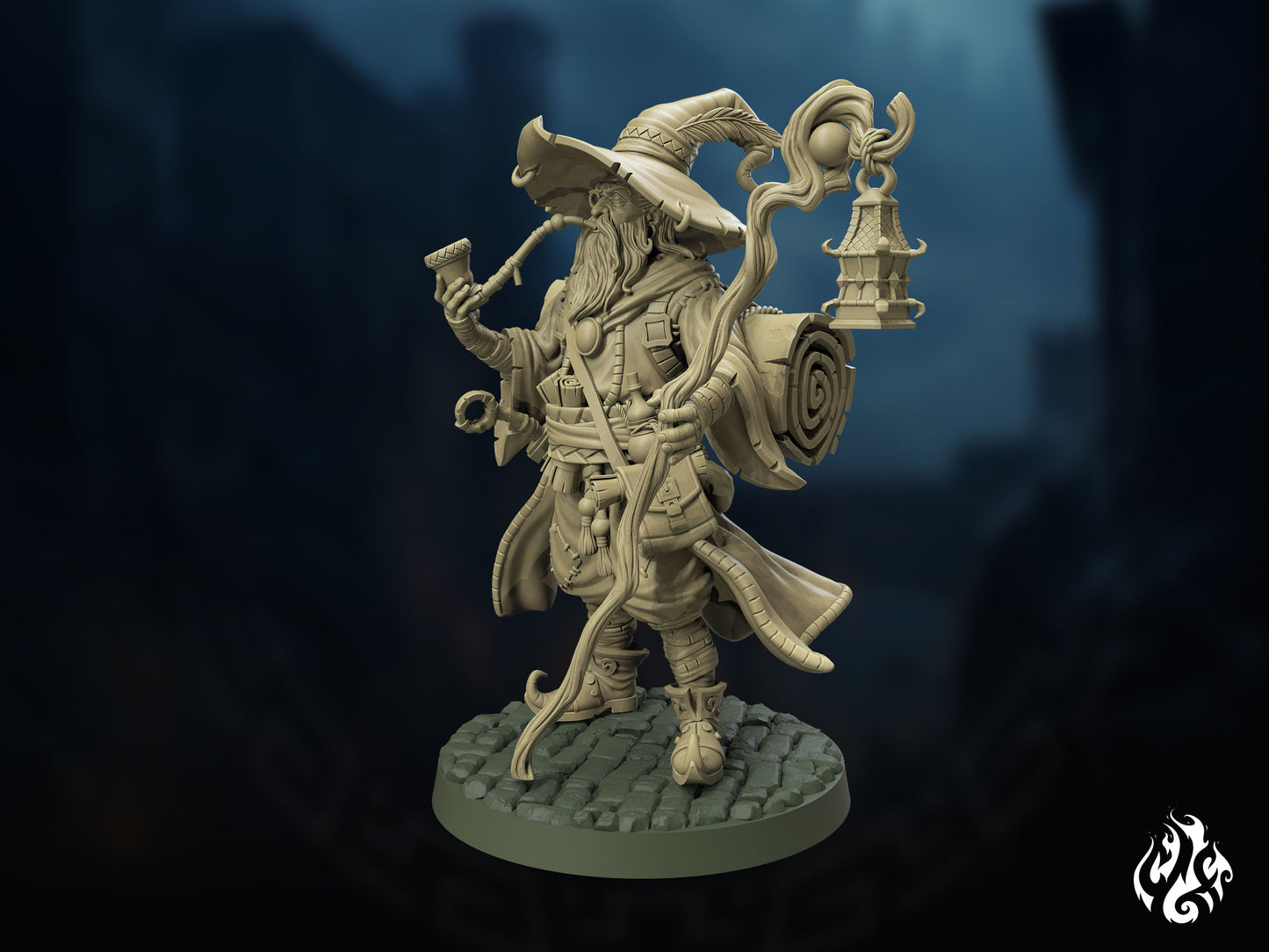 Crippled God Foundry - Human Wizard - DnD/TTRPG Figure/Miniature