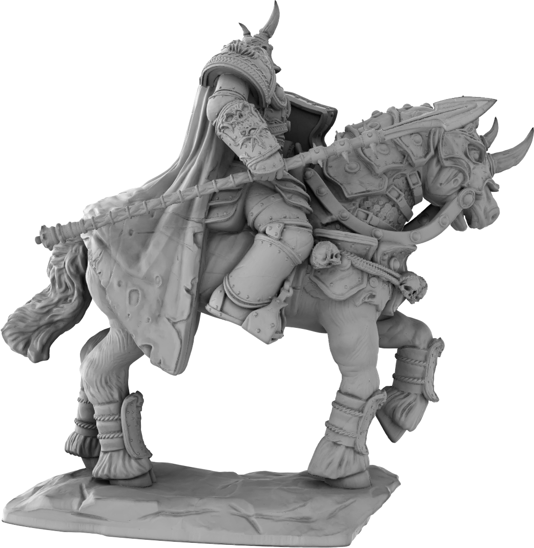 Z Kino - Heavy Rider #1 - DnD/Pathfinder/TTRPG Figure Miniature