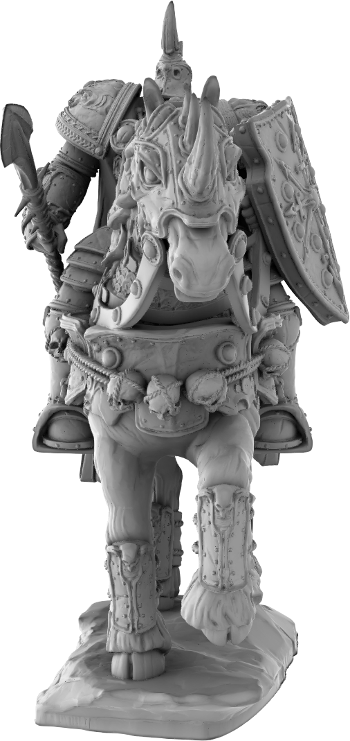 Z Kino - Heavy Rider #1 - DnD/Pathfinder/TTRPG Figure Miniature