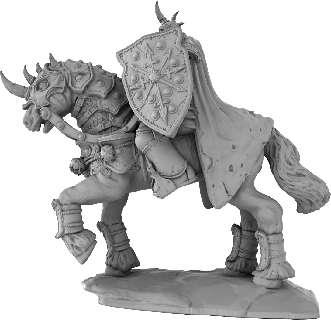 Z Kino - Heavy Rider #1 - DnD/Pathfinder/TTRPG Figure Miniature