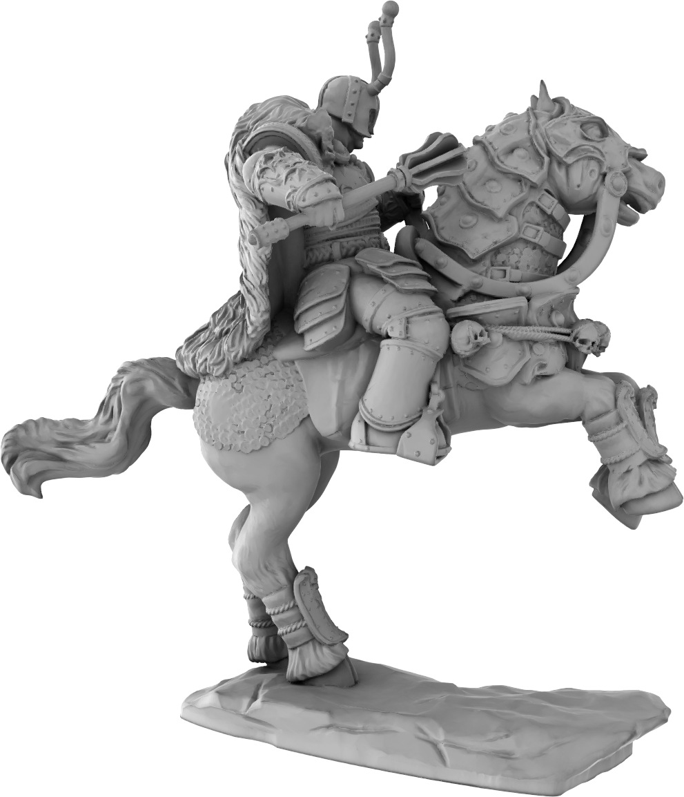 Z Kino - Heavy Rider #2 - DnD/Pathfinder/TTRPG Figure Miniature
