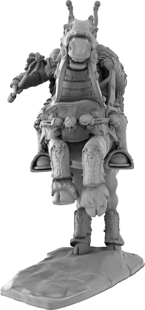 Z Kino - Heavy Rider #2 - DnD/Pathfinder/TTRPG Figure Miniature