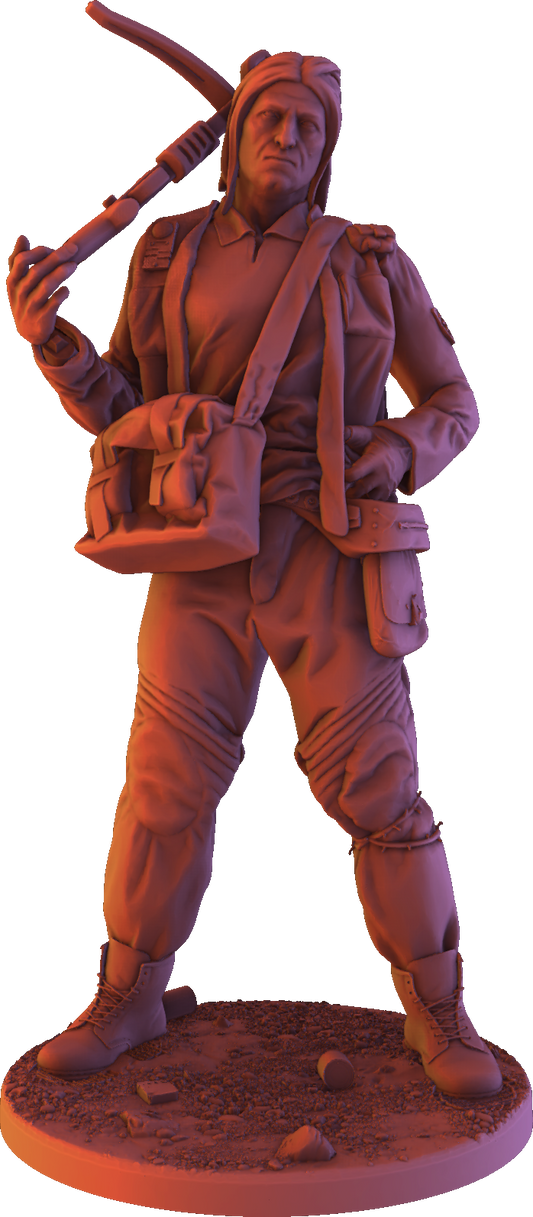 MiniArtCreations - After the War - Arrow - 75mm Pin Up/Figure/Model/Diorama