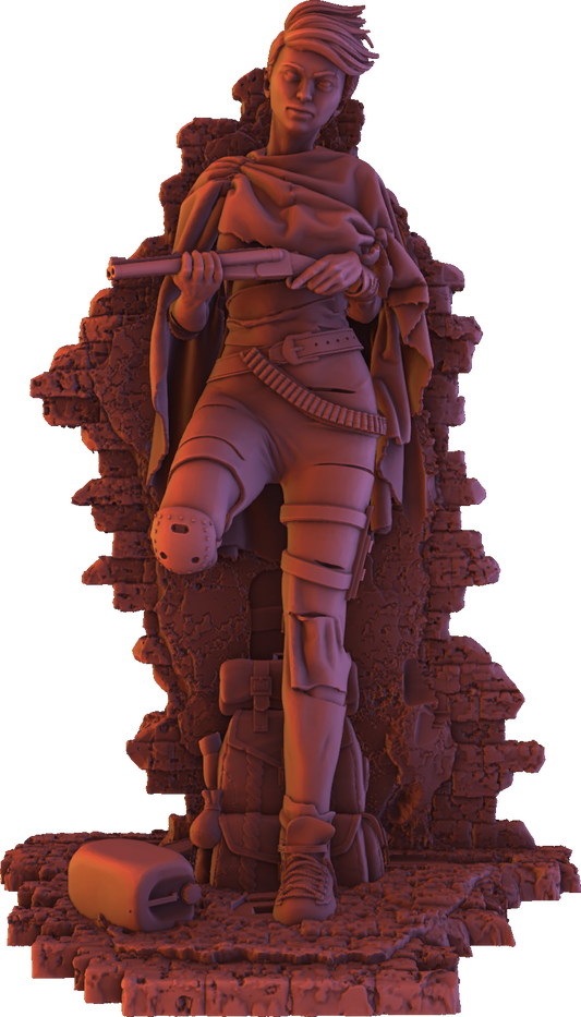 MiniArtCreations - After the War - Lost Child - 75mm Pin Up/Figure/Model/Diorama