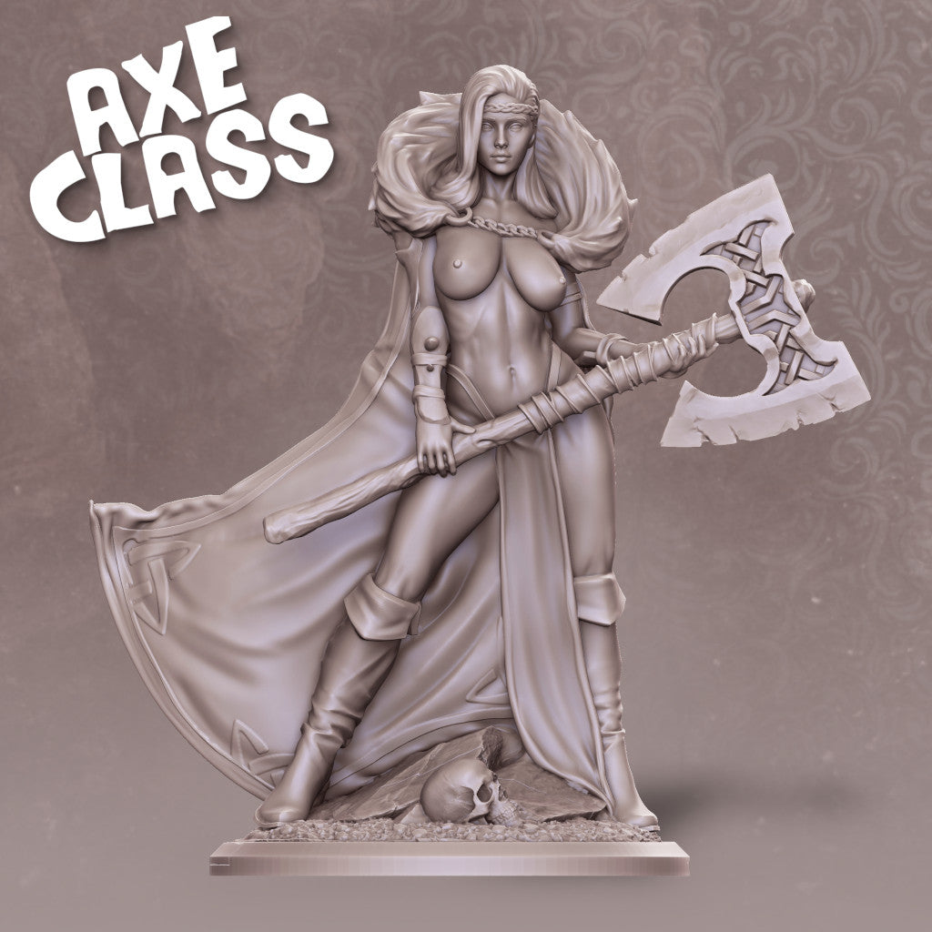 Nomad Sculpts - Barbarian Teacher - 75mm Pin Up/Figure/Model/Diorama