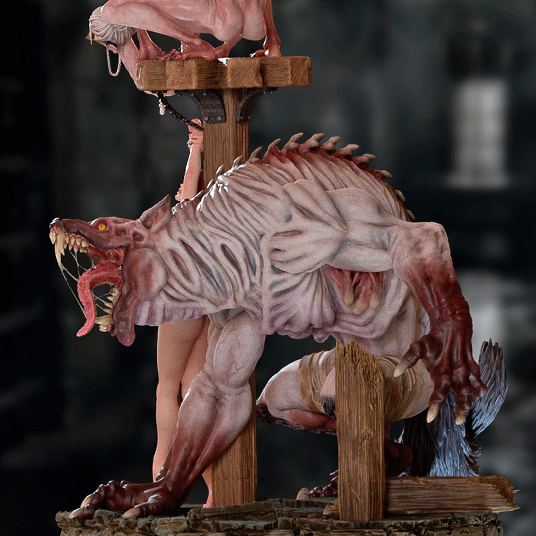 Silvia Corso - Creepytales - Whole Diorama - 75mm Pin Up/Figure/Model/Diorama