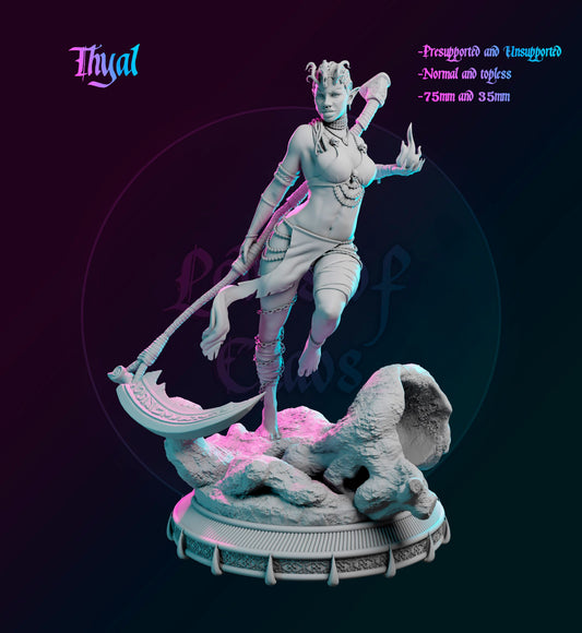 Gilmore Studio - Chaos Ladies #1 - Thyal - 75mm Pin Up/Figure/Model/Diorama