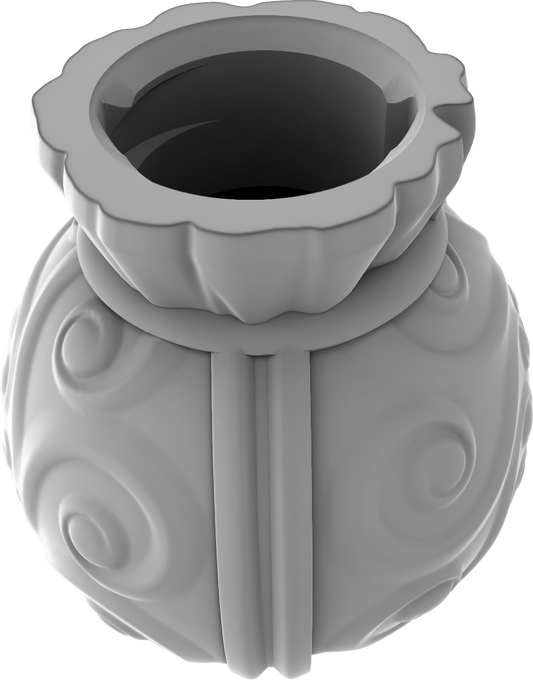 Ars Moriendi - Tiny Potions Dice Holder - Bomb #2 - DnD/TTRPG/Roleplaying/Wargames - Helios3DPrinting