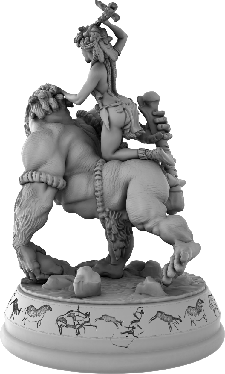 Devi Miniatures - Primal Ladies - Amara - 75mm Pin Up/Figure/Model/Diorama