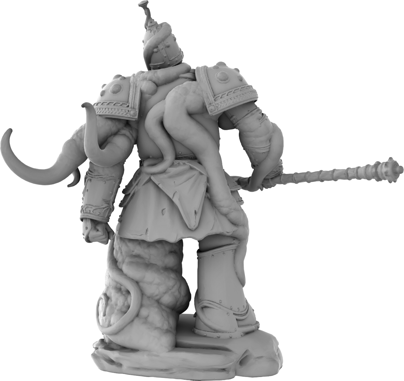 Z Kino - Corrupted Knight #1 - DnD/Pathfinder/TTRPG Figure Miniature