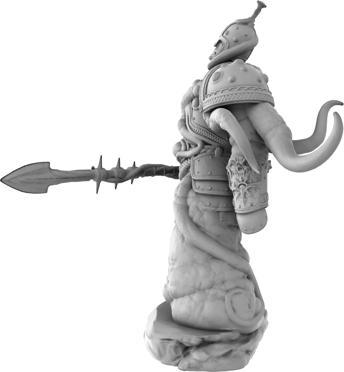 Z Kino - Corrupted Knight #1 - DnD/Pathfinder/TTRPG Figure Miniature