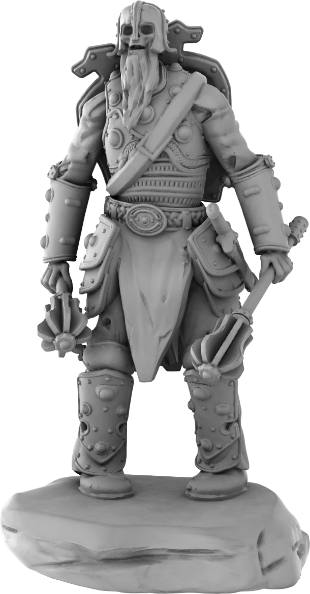 Z Kino - Corrupted Knight #2 - DnD/Pathfinder/TTRPG Figure Miniature