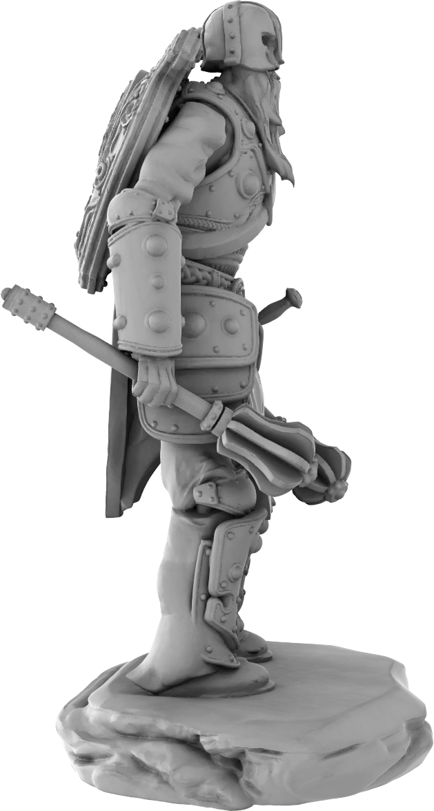 Z Kino - Corrupted Knight #2 - DnD/Pathfinder/TTRPG Figure Miniature