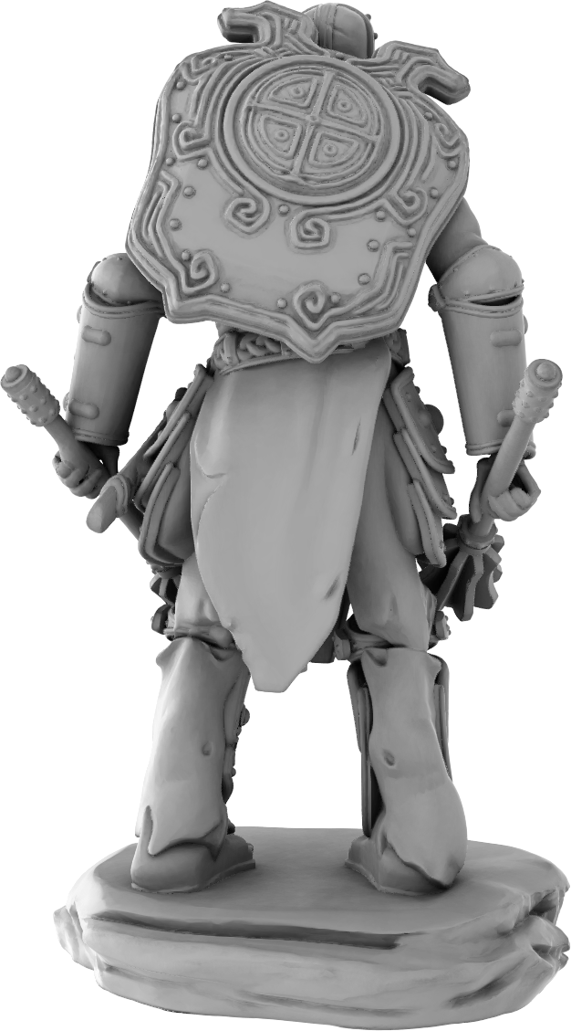 Z Kino - Corrupted Knight #2 - DnD/Pathfinder/TTRPG Figure Miniature