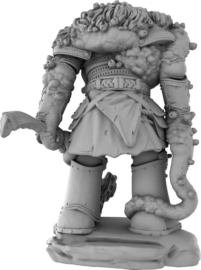 Z Kino - Corrupted Knight #3 - DnD/Pathfinder/TTRPG Figure Miniature
