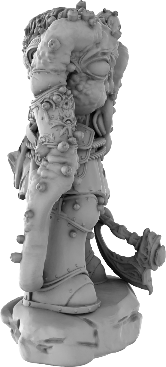 Z Kino - Corrupted Knight #3 - DnD/Pathfinder/TTRPG Figure Miniature