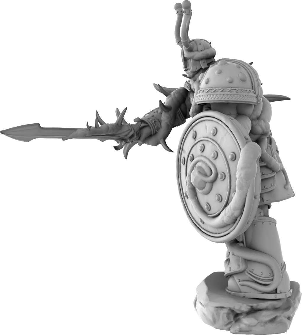 Z Kino - Corrupted Knight #4 - DnD/Pathfinder/TTRPG Figure Miniature