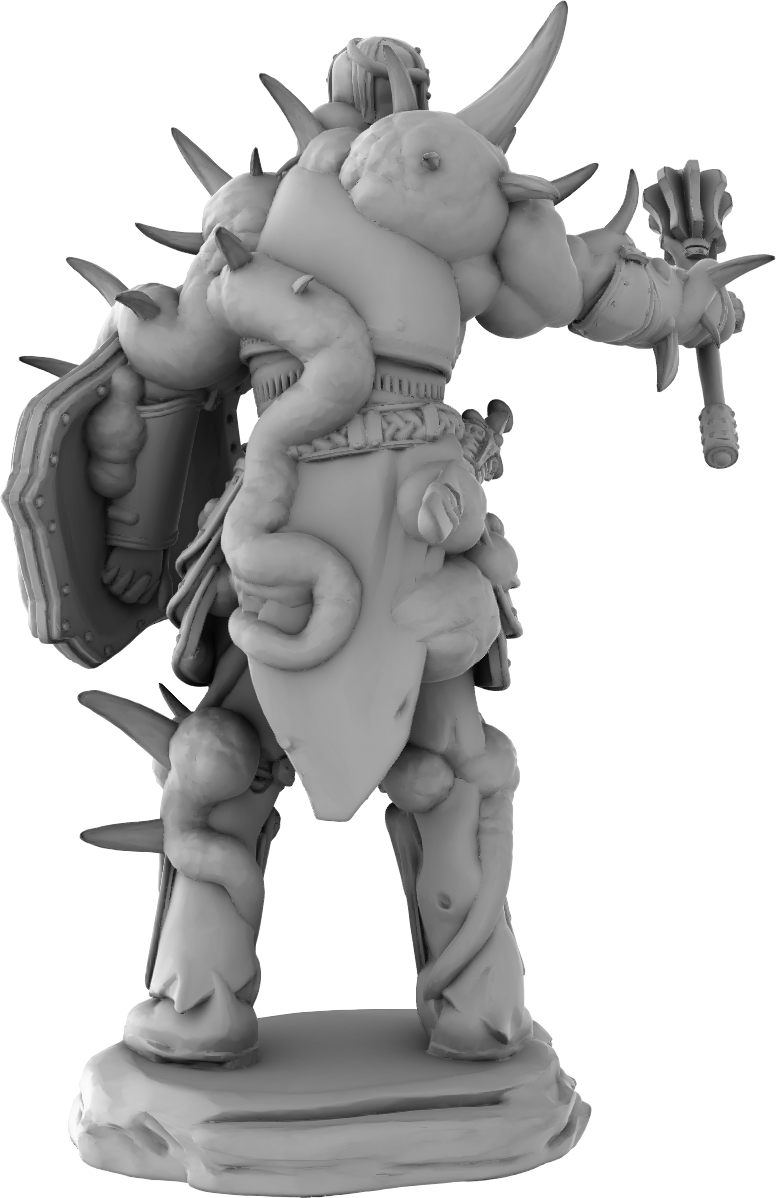 Z Kino - Corrupted Knight #5 - DnD/Pathfinder/TTRPG Figure Miniature