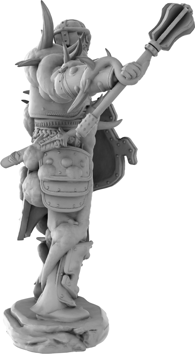 Z Kino - Corrupted Knight #5 - DnD/Pathfinder/TTRPG Figure Miniature