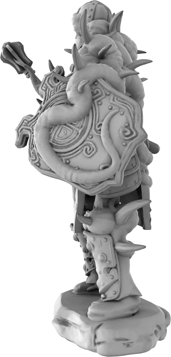 Z Kino - Corrupted Knight #5 - DnD/Pathfinder/TTRPG Figure Miniature