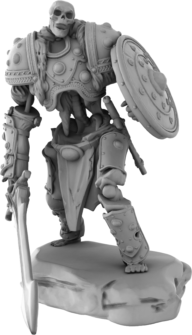 Z Kino - Corrupted Knight #6 - DnD/Pathfinder/TTRPG Figure Miniature