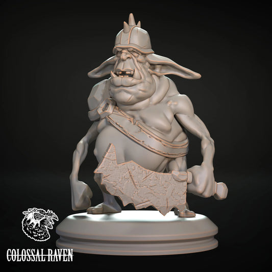 Colossal Raven - Troll #1 - DnD/Pathfinder/TTRPG Figure