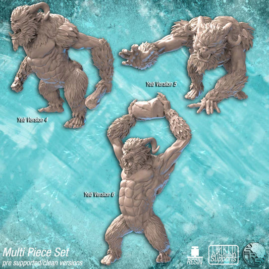 Sync Ratio - Shiverclaws - Yeti #2 - DnD/TTRPG Figure/Miniature