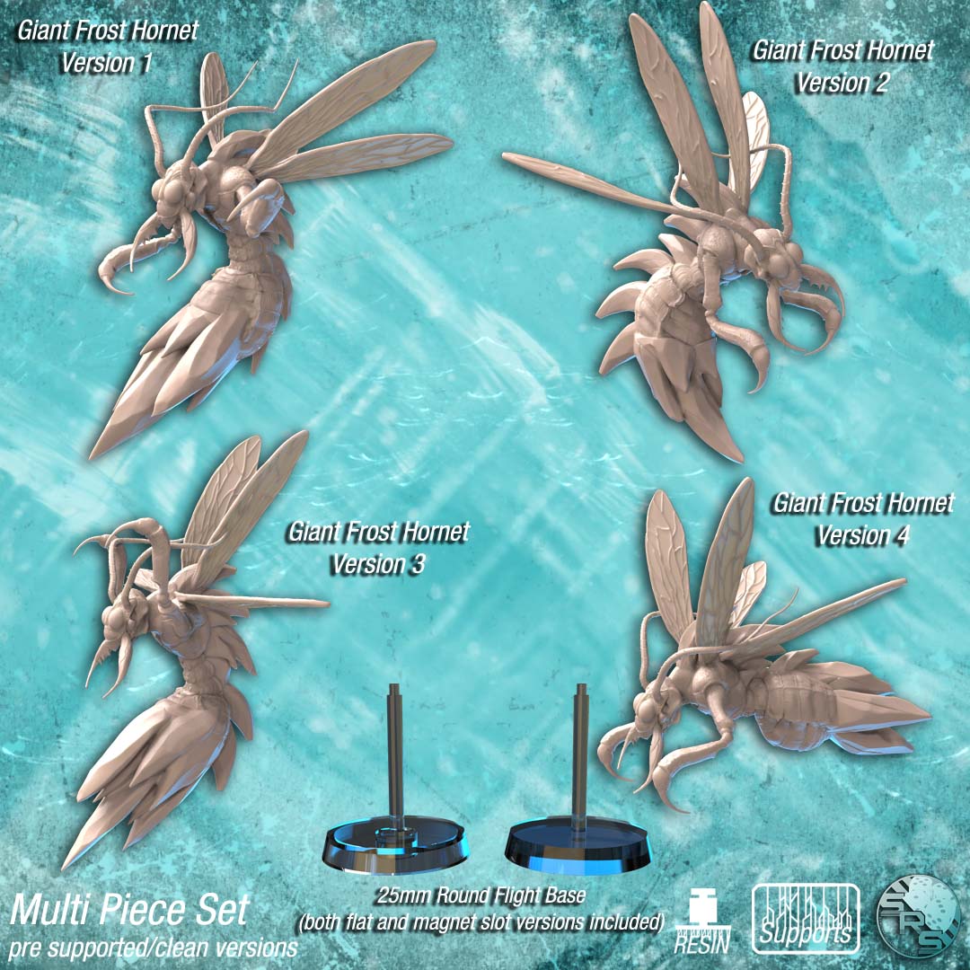 Sync Ratio - Shiverclaws - Giant Hornet #1 - DnD/TTRPG Figure/Miniature