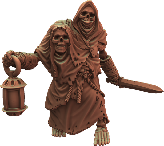 Crippled God Foundry - Shadowcurse - Two Headed Gnome #1 - DnD/TTRPG Figure/Miniature