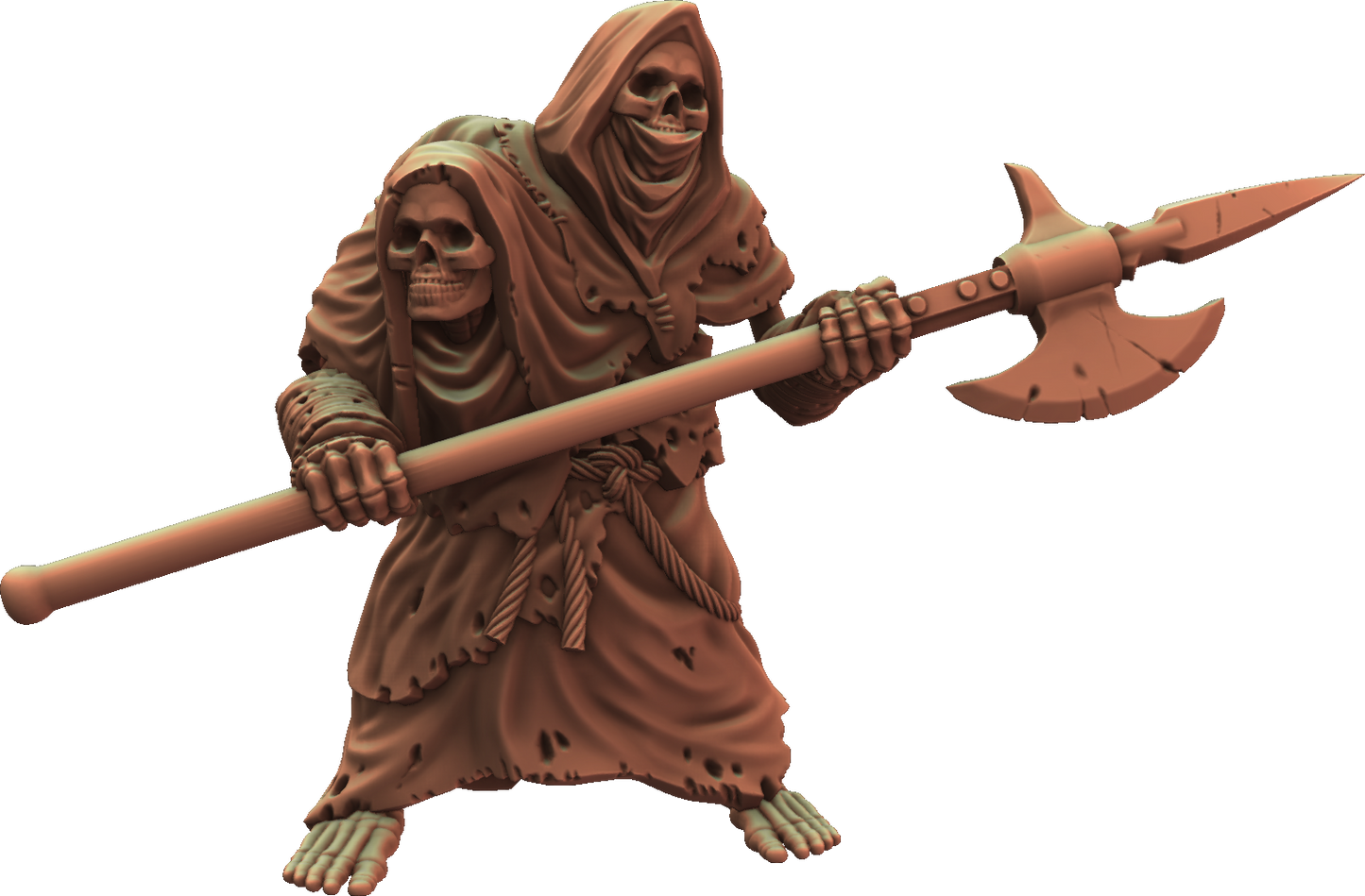 Crippled God Foundry - Shadowcurse - Two Headed Gnome #3 - DnD/TTRPG Figure/Miniature