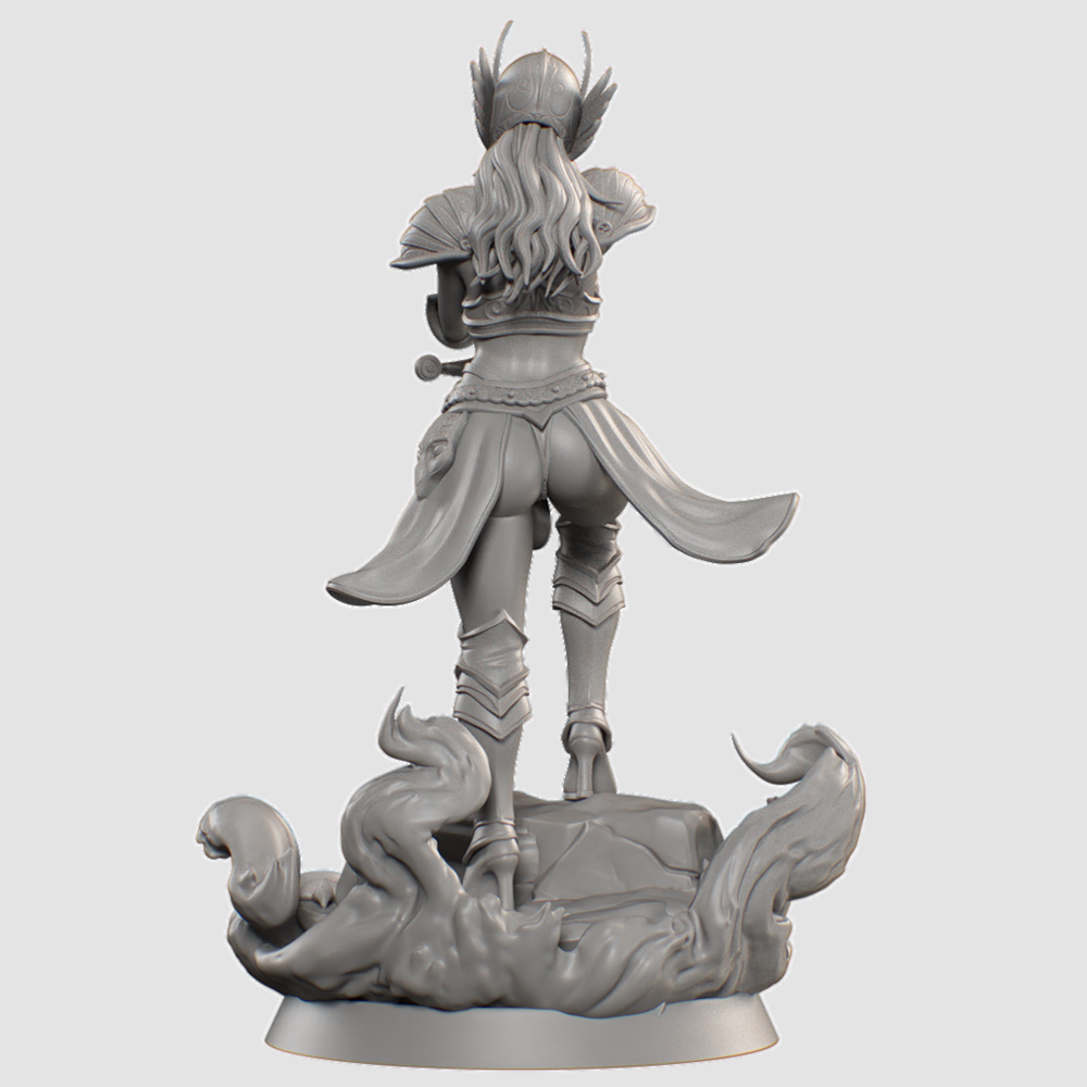 HoldMyMiniatures - Freydis the Valkryie #1 - 75mm Pin Up/Figure/Model/Diorama