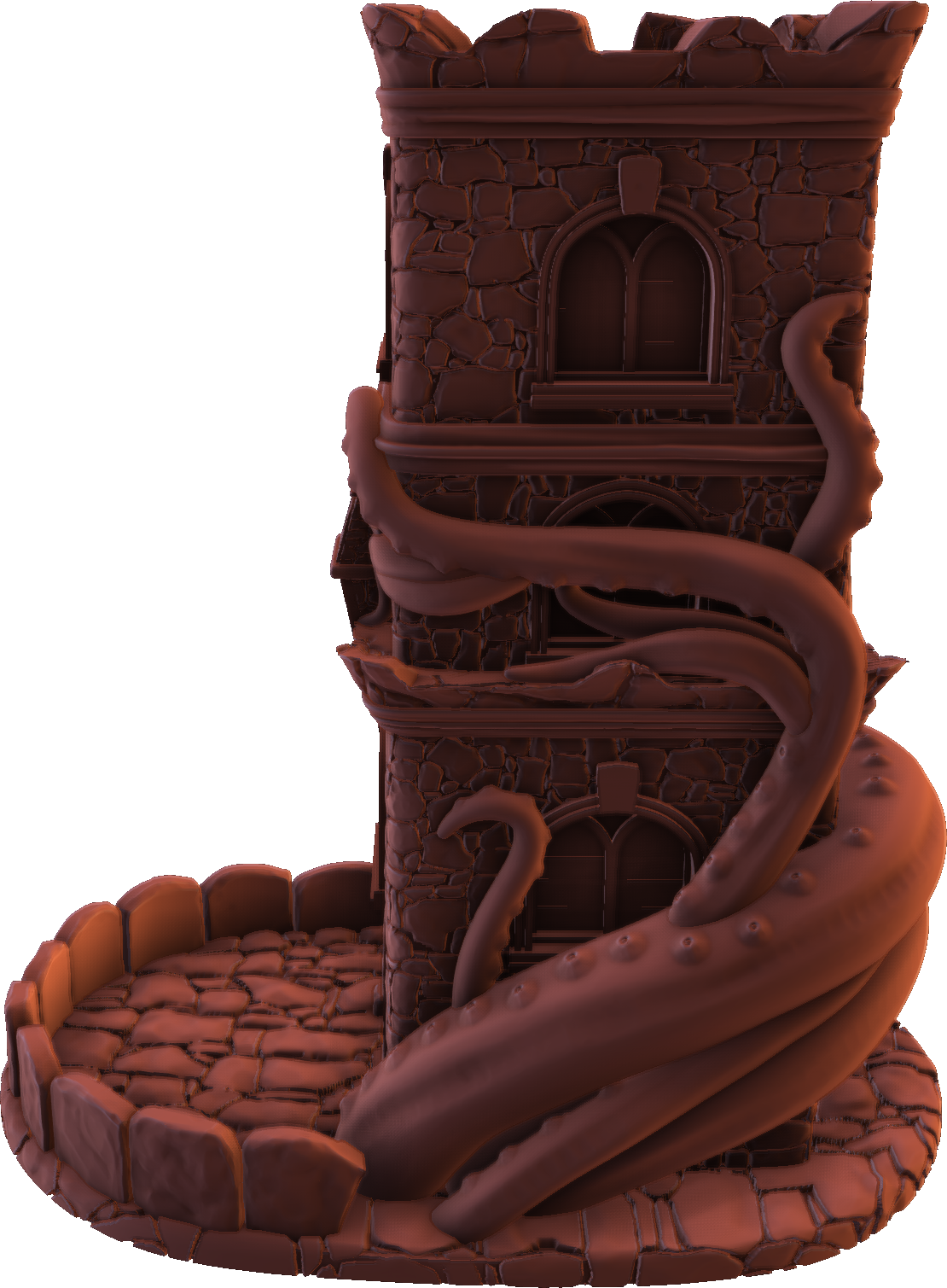 Holocron Factory - Corrupted Dice Tower - DnD/TTRPG/Roleplaying/Wargames