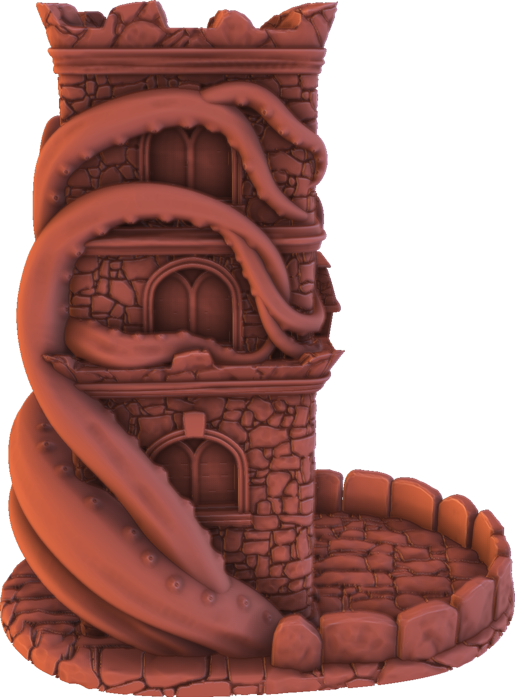 Holocron Factory - Corrupted Dice Tower - DnD/TTRPG/Roleplaying/Wargames