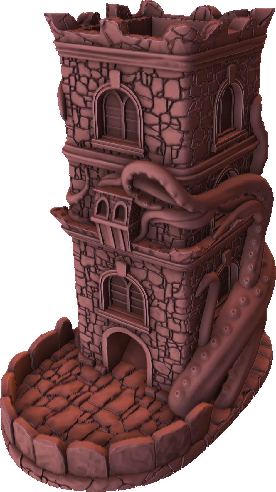 Holocron Factory - Corrupted Dice Tower - DnD/TTRPG/Roleplaying/Wargames