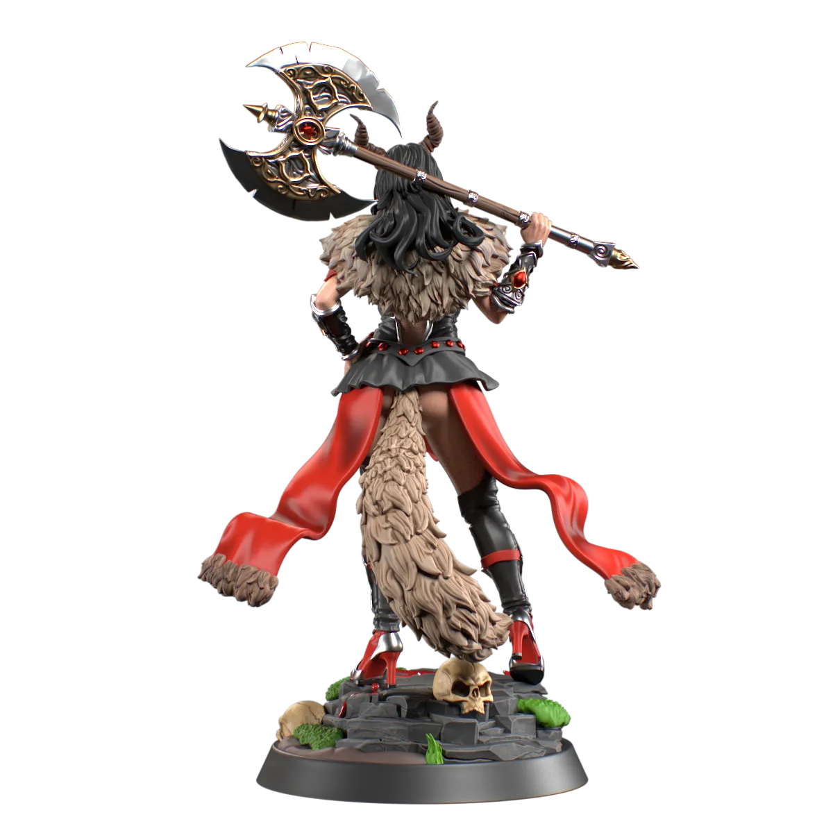 HoldMyMiniatures - Sigrid, Shadow Huntress #2 - 75mm Pin Up/Figure/Model/Diorama