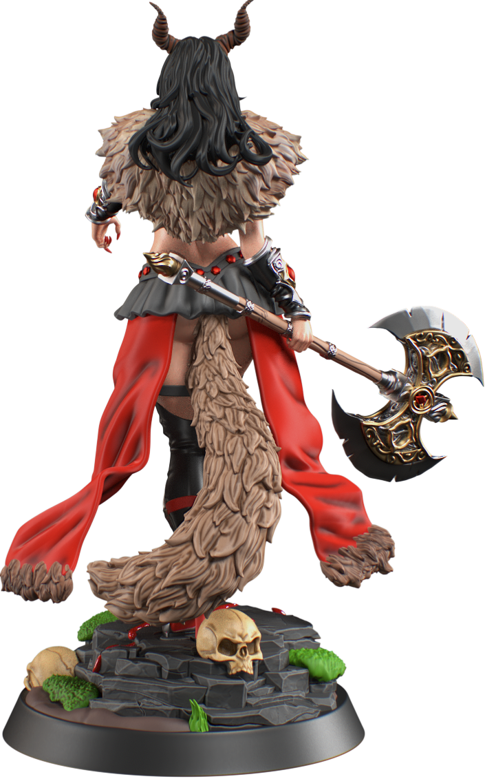 HoldMyMiniatures - Sigrid, Shadow Huntress #1 - 75mm Pin Up/Figure/Model/Diorama