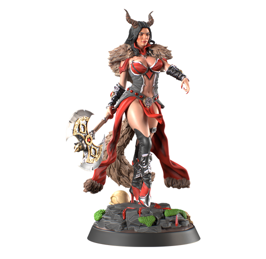 HoldMyMiniatures - Sigrid, Shadow Huntress #1 - 75mm Pin Up/Figure/Model/Diorama