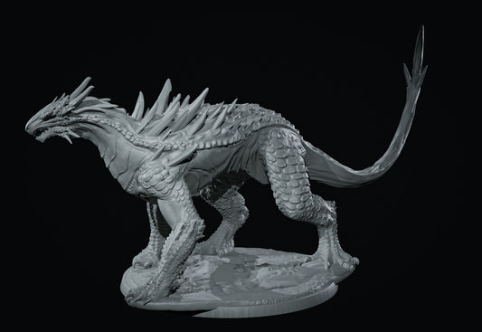 Dinoworld - Kingdoms #5 - Kaiju Ankylosauria  - DnD/Pathfinder/TTRPG Figure