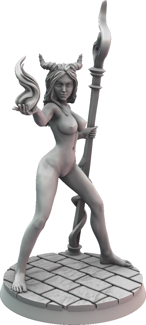 Claudia Sculpts - Sacred Forest Guardians - Emberlyn - 75mm Pin Up/Figure/Model/Diorama