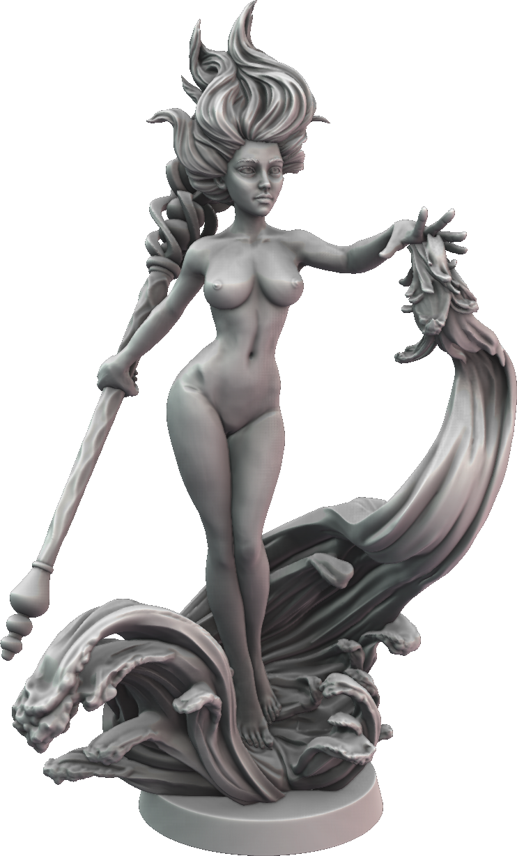 Claudia Sculpts - Sacred Forest Guardians - Rivalith - 75mm Pin Up/Figure/Model/Diorama