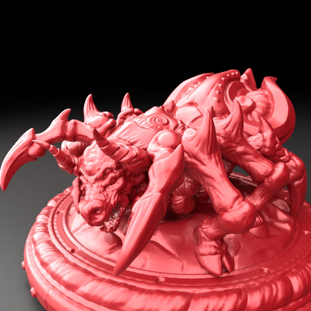 Brayan Nafarrate - Bestiary #5 - Ushi Oni #2 - DnD/TTRPG Figure/Miniature