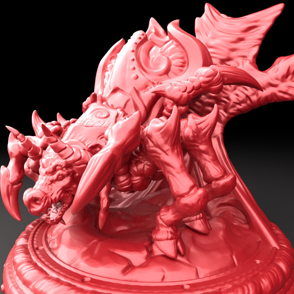 Brayan Nafarrate - Bestiary #5 - Ushi Oni #3 - DnD/TTRPG Figure/Miniature