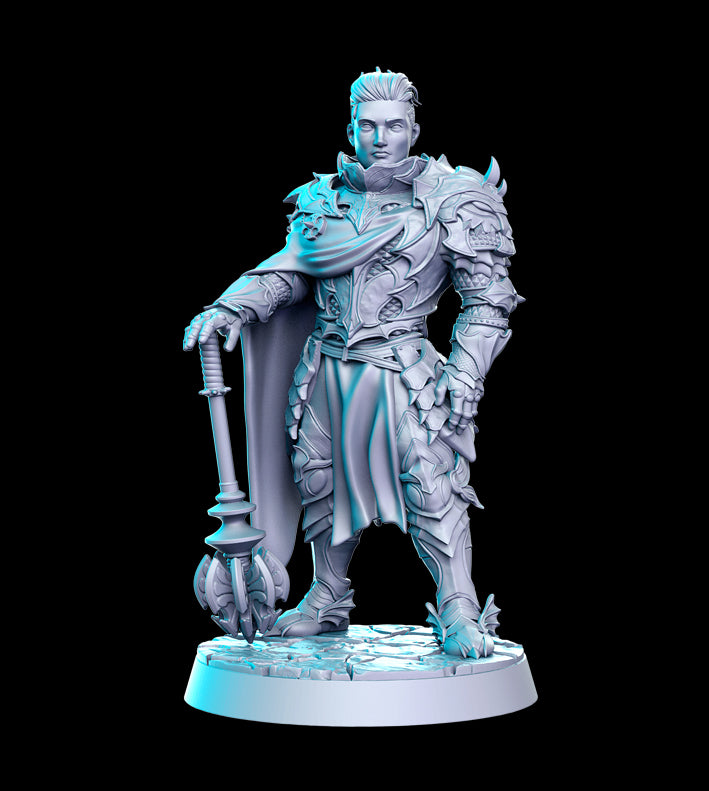 RN Estudio - Dragon Knight Male - DnD/TTRPG Figure/Miniature