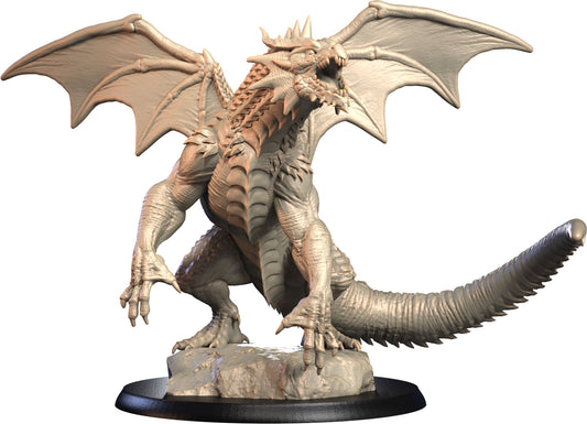 3D IPStudios - Dragons Worlds #2 - Voltagor - DnD/TTRPG Figure/Miniature - Helios3DPrinting