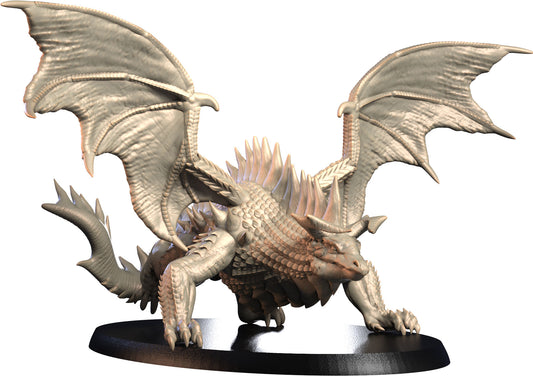 3D IPStudios - Dragons Worlds #2 - Vornax - DnD/TTRPG Figure/Miniature - Helios3DPrinting