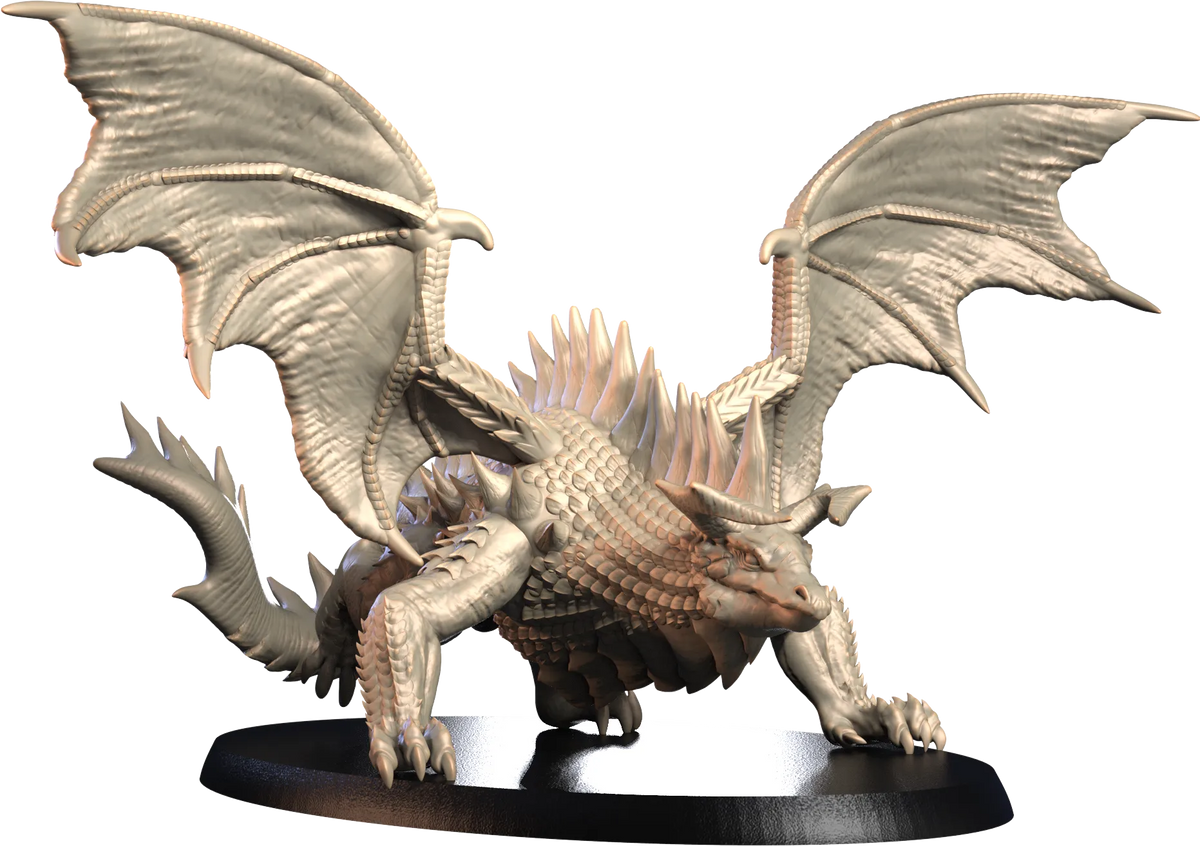 3D IPStudios - Dragons Worlds #2 - Vornax - DnD/TTRPG Figure/Miniature