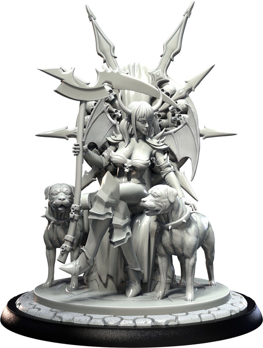 3D IPStudios - Female Warriors #1 - Vyrxella - Pin Up/Figure/Model/Diorama - Helios3DPrinting
