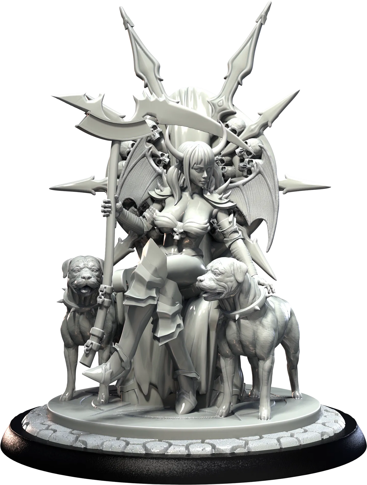 3D IPStudios - Female Warriors #1 - Vyrxella - 75mm Pin Up/Figure/Model/Diorama