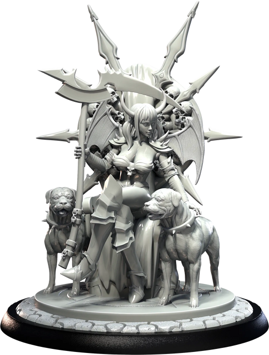 3D IPStudios - Female Warriors #1 - Vyrxella - 75mm Pin Up/Figure/Model/Diorama
