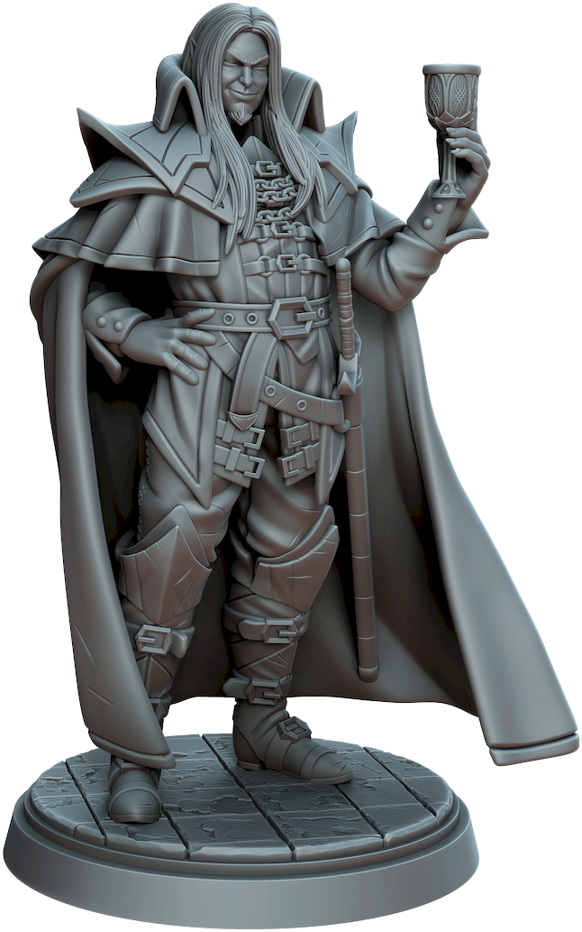 Vortex Studios - Vampires - Vladimir von Krovzovich - DnD/TTRPG Figure/Miniature